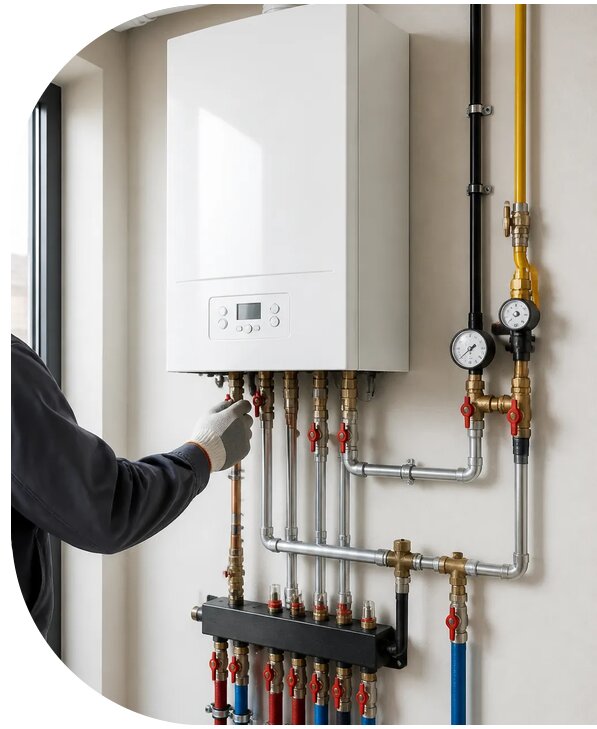 Монтаж газового котла в доме в Сочи от 15504 р. | АПаруса-Счи